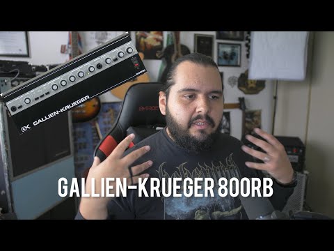 Gallien-Krueger 400RB-II Vintage Rackmount Bass Head Early 1990s 200W Black - Iconic GK Growl Bild 10