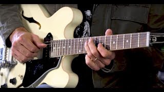 Video thumbnail for Gibson Memphis Tamio Okuda Signature 1959 ES-330 #112 of 150  •  SN: A09500 by Wildwood Guitars