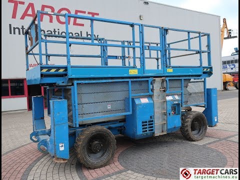 777000 GENIE GS4390RT SCISSOR 4x4 DIESEL WORK LIFT 1511CM GS9005-42273 03-05 2425H JACKLEGS