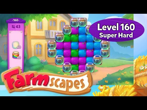 Farmscapes Level 160 Super Hard | No Boosters | Playrix