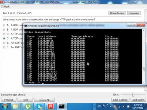 CCENT Preparation Exam part 1