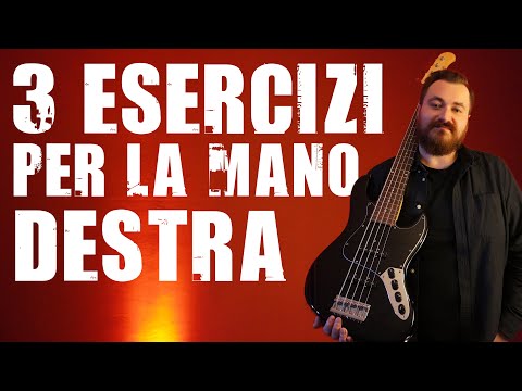 Basso Elettrico - 3 Esercizi Utili Per La Mano Destra - (lezioni-chitarra.it)