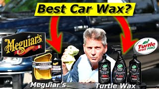 Best Car Wax? Turtle Wax Graphene Vs. Meguiar's Ultimate