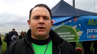 Voluntarios ambientalista limpiaron la costa de Olivos