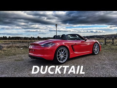 Fitting a Spyder/GT4 Ducktail spoiler on my Porsche 981 Boxster (Cayman)