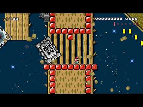 SPEEDRUN×Dash automatic ハイパーランナー by ★Marunahu★ 🍄 Super Mario Maker 2 #ajg