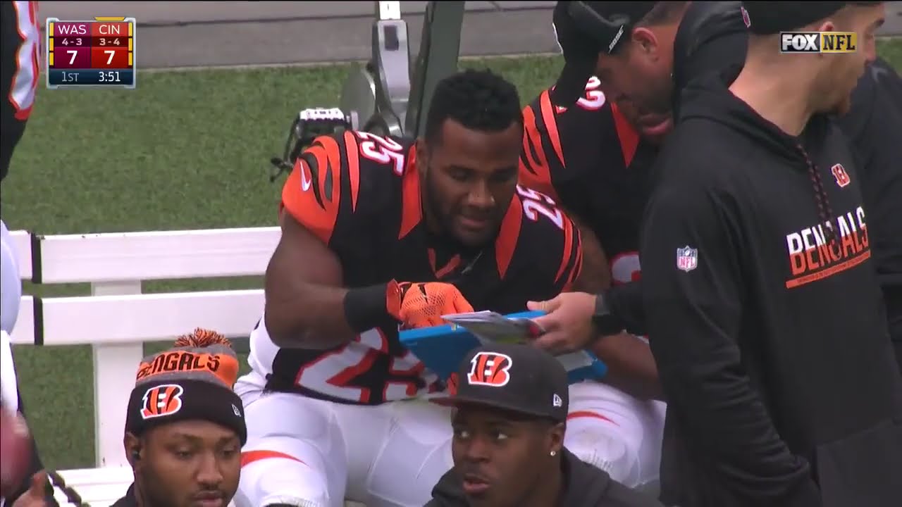 Redskins vs Bengals 2016 Full Game - YouTube