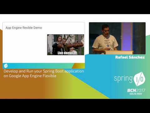 Image thumbnail for talk Develop and Run your Spring Boot application on Google App Engine Flexible