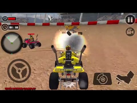 Quad Bike Demolition Derby Wars - ATV Smash Game Destruction Driver Android GamePlay FHD
