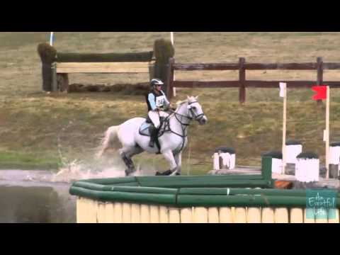 Imogen Tutton riding Esb Irish Justice 140 Pre Novice Wandin Park Horse Trials 2013