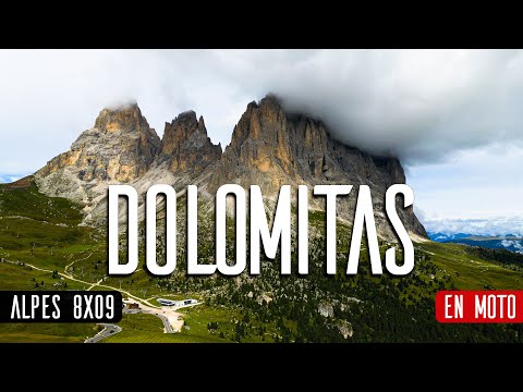 🧳ALPS on a MOTORCYCLE 8x09🏍 - DOLOMITES