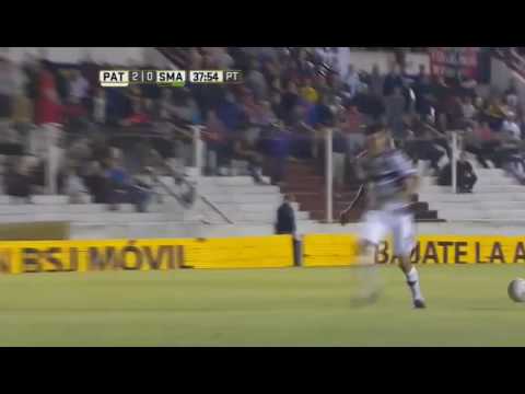Gol de Quiroga  - Patronato P 2 X 0 San Martin SJ - Fecha 10 - Liga Argentina