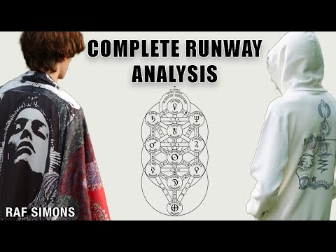 Raf Simons SS04 May the Circle Be Unbroken – Full Runway Analysis