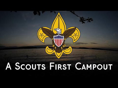 A Boy Scouts very first camp out