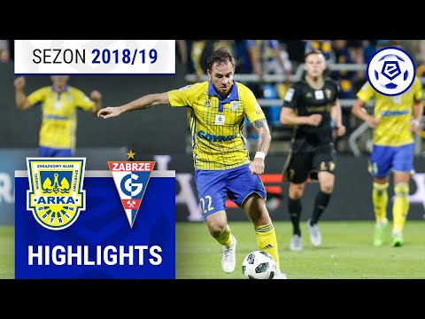 Arka Gdynia - Górnik Zabrze 1:1 | SKRÓT | Ekstraklasa 2018/19 | 4. Kolejka
