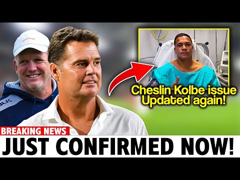 🚨 BREAKING! ANNOUNCED 5 MINUTES AGO!! SPRINGBOKS GOT HUGE CHANGES AFTER CHESLIN KOLBE INJURY UPDATE