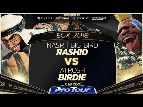 NASR | Big Bird (Rashid) vs Atrosh (Guile) - EGX 2018 - Top 8 Winners - CPT 2018
