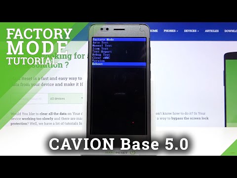How to Enter Factory Mode in CAVION Base 5.0 – Android Test Menu