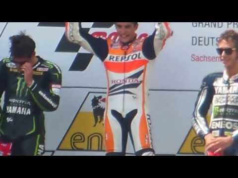 Sachsenring 2013 Podium MotoGP