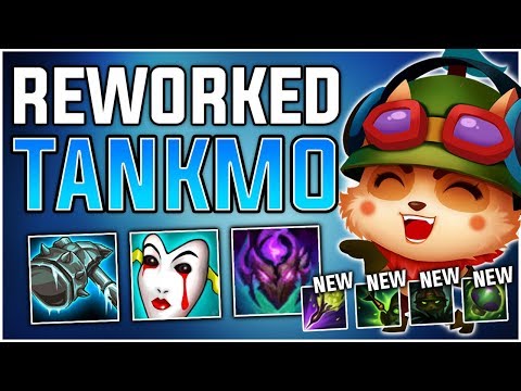 *REWORKED TEEMO* Tank Teemo still viable? TANKMO is BACK!! - PBE Teemo Gameplay