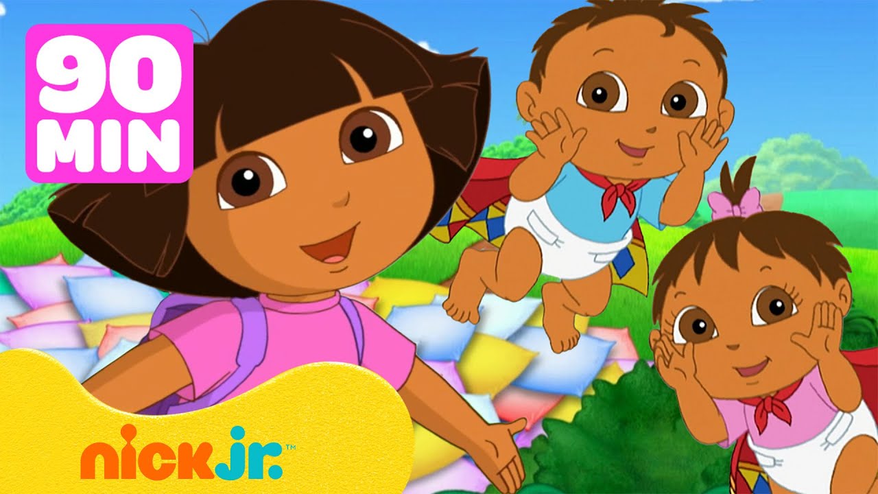 Dora the Explorer | As Super Aventuras dos Bebês da Dora! Dora A Aventureira | 90 Minutos | Nick Jr.