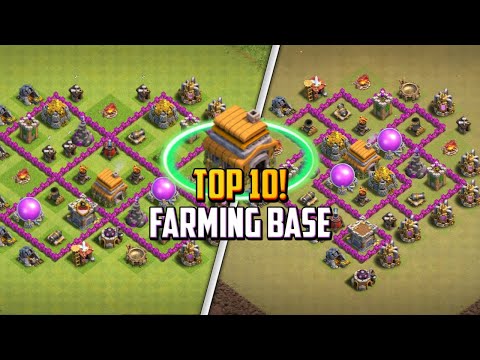 , title : 'TOP 10! Best Town Hall 6 (TH6) Farming Base Layout + Copy Link 2024 | Clash of Clans'