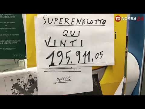 Spinazzola, vinti 195mila euro al SuperEnalotto