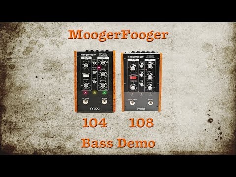 Moog MoogerFooger 108 and 104 - [Bass Demo] - Richard Rodgers My Funny Valentine