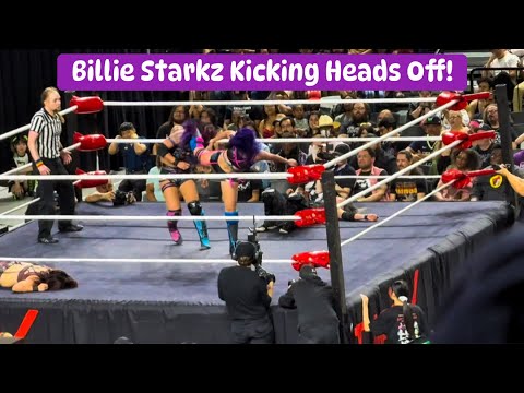 Miyu Yamashita & Vert Vixen vs Yuka Sakazaki & Billie Starkz at TJPW #womenswrestling #tagteammatch 