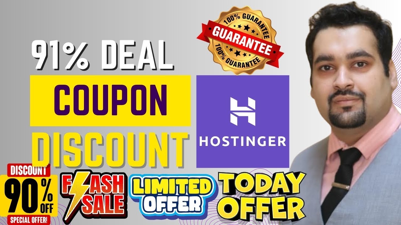 How to Buy Hostinger Hosting with 91% Exclusive Discount Coupon Code! 🌟