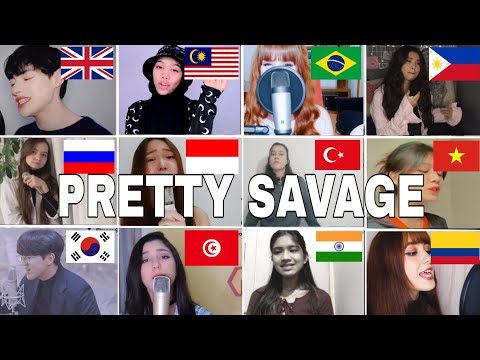 Who Sang It Better :BLACKPINK(블랙핑크) - Pretty Savage ( 12 different countries )