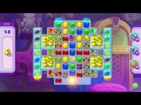 Homescapes Level 3142 Hard (No boosters) /Уровень 3142  Сложный (Без бустеров) 14.11.2022