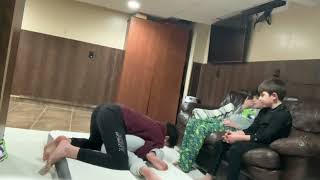 Download lagu wrestling with my brother and my cousins tag team!! (crazy) mp3 Download lagu wrestling with my brother and my cousins tag team!! (crazy) mp3