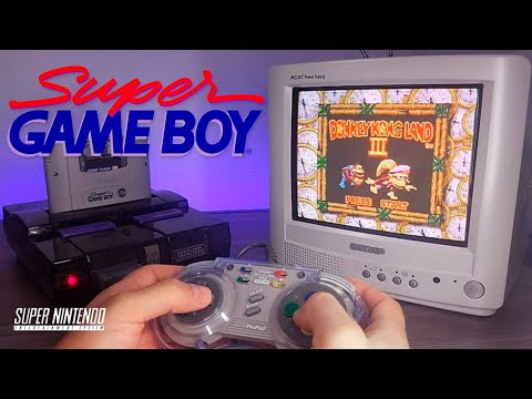 Super Game Boy - Super Nintendo Gameplay - CRT