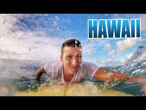Beim ersten Mal SURFEN beinahe ertrunken ???????????? VERLOSUNG  |  Maui Hawaii