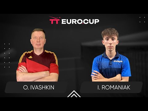 16:45 Oleksandr Ivashkin - Ivan Romaniak 11.07.2025 TT Euro.Cup Ukraine Star. TABLE 3