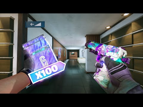 The Luckiest Alpha Pack Opening In Rainbow Six Siege