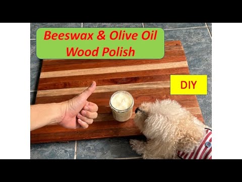 How To Make Wood Polish With Beeswax And Olive Oil/interesting hobby/STEM education examples