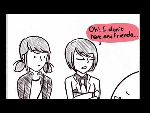 Kagami Has No Friends (Miraculous Ladybug Comic Dub)