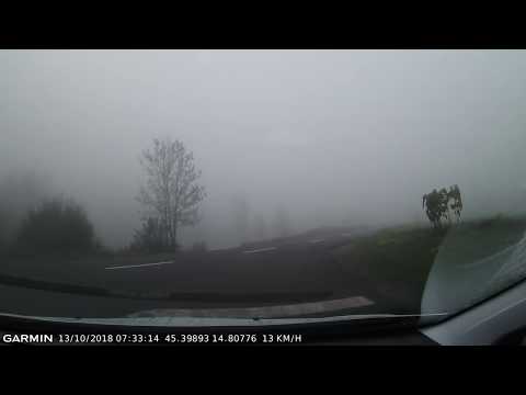 DRIVE #330: Delnice-Karlovac (Croatia) (timelapse 4x) *Read Description*