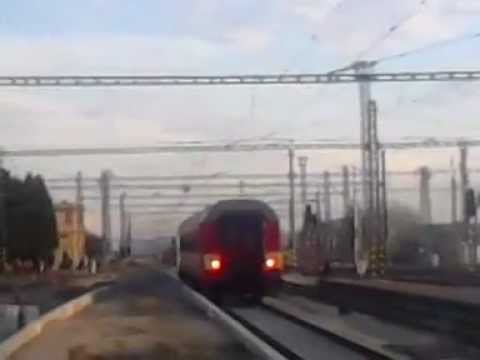 Odjezd zkušebního vlaku 842 + Bdtn ze stanice Č. Budějovice - R1245