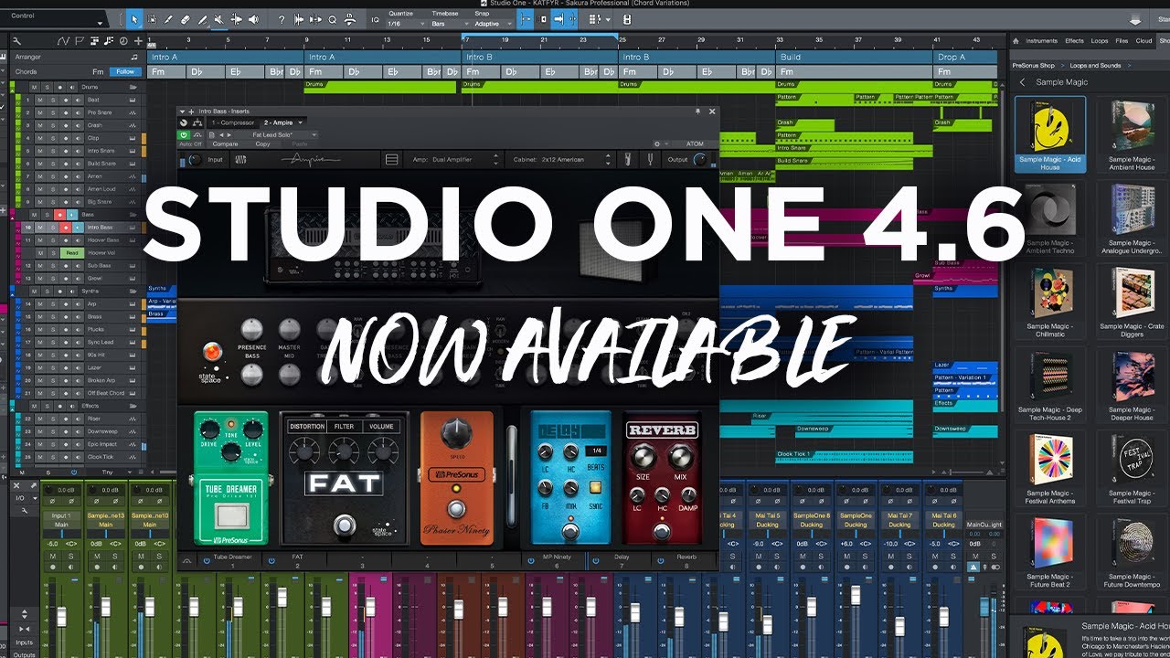 Studio One 4.6.2 【 MEGA 】 Download Win/Mac OS » LeadGuitar.Mx