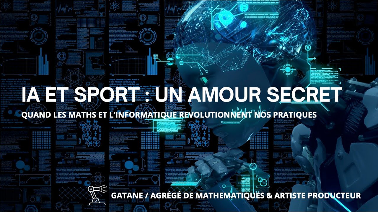 Conférence « IA, maths et sport : un amour secret »