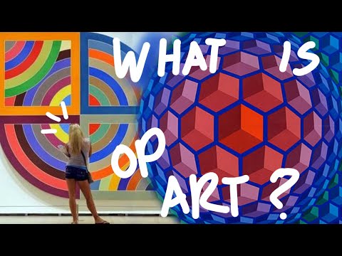 OP ART? What in the world is it?