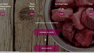 Fresh Food Feeding App Instructions