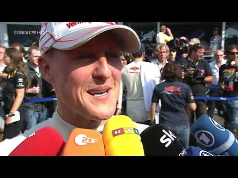 Michael Schumacher - Interview nach Grand Prix von Italien 2011