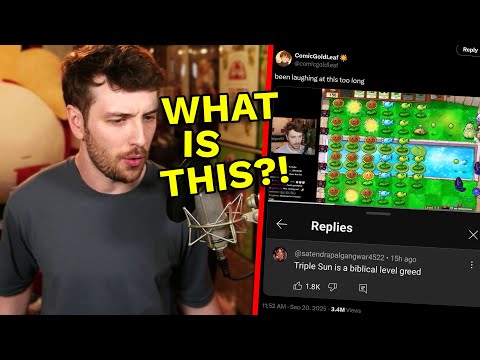 Connor Accidentally Went Viral For His Plants vs  Zombies Greed