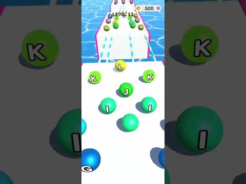 AZ Merge Race 2048 Ball Run Going Ball Game Color