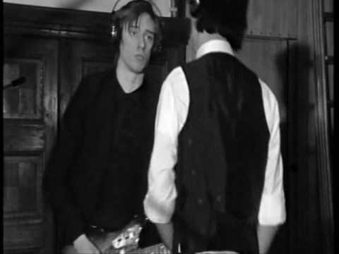 Bargeld, Cave and Harvey working on song.