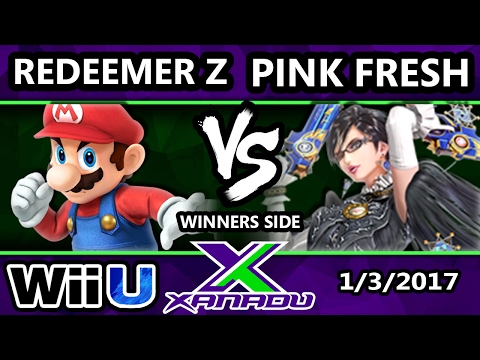 S@X 183 - Reedemer Z (Mario) Vs. VGBC | Pink Fresh (Bayonetta) - SSB4 Tournament - Smash for Wii U